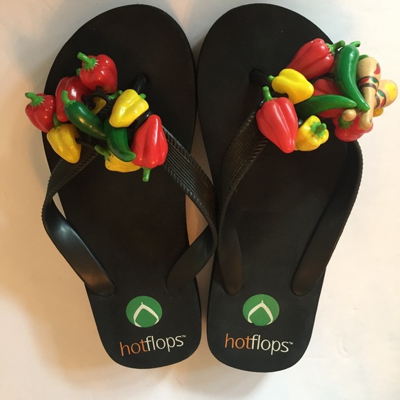 Hotflops Shoes - Hot Flops Multi-colored Pepper Flip Flops (Thongs)